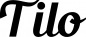 Preview: Tilo - Schriftzug aus Eichenholz