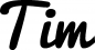 Preview: Tim - Schriftzug aus Eichenholz