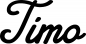 Preview: Timo - Schriftzug aus Eichenholz