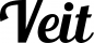 Preview: Veit - Schriftzug aus Eichenholz