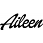 Preview: Aileen - Schriftzug aus Birke-Sperrholz
