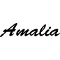 Preview: Amalia - Schriftzug aus Birke-Sperrholz
