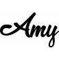 Preview: Amy - Schriftzug aus Birke-Sperrholz