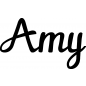 Preview: Amy - Schriftzug aus Birke-Sperrholz