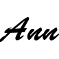 Preview: Ann - Schriftzug aus Birke-Sperrholz