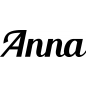 Preview: Anna - Schriftzug aus Birke-Sperrholz