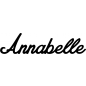 Preview: Annabelle - Schriftzug aus Birke-Sperrholz