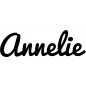 Preview: Annelie - Schriftzug aus Birke-Sperrholz