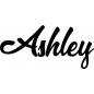 Preview: Ashley - Schriftzug aus Birke-Sperrholz