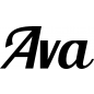 Preview: Ava - Schriftzug aus Birke-Sperrholz