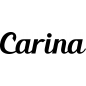 Preview: Carina - Schriftzug aus Birke-Sperrholz