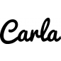 Preview: Carla - Schriftzug aus Birke-Sperrholz