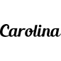 Preview: Carolina - Schriftzug aus Birke-Sperrholz