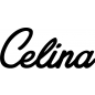 Preview: Celina - Schriftzug aus Birke-Sperrholz