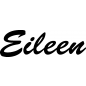 Preview: Eileen - Schriftzug aus Birke-Sperrholz