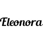 Preview: Eleonora - Schriftzug aus Birke-Sperrholz