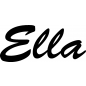 Preview: Ella - Schriftzug aus Birke-Sperrholz