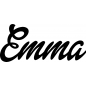 Preview: Emma - Schriftzug aus Birke-Sperrholz