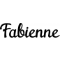 Mobile Preview: Fabienne - Schriftzug aus Birke-Sperrholz