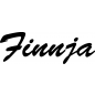 Preview: Finnja - Schriftzug aus Birke-Sperrholz