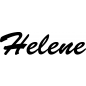 Preview: Helene - Schriftzug aus Birke-Sperrholz