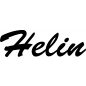 Preview: Helin - Schriftzug aus Birke-Sperrholz