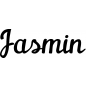 Preview: Jasmin - Schriftzug aus Birke-Sperrholz