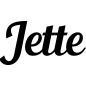 Preview: Jette - Schriftzug aus Birke-Sperrholz