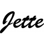 Preview: Jette - Schriftzug aus Birke-Sperrholz