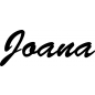 Preview: Joana - Schriftzug aus Birke-Sperrholz