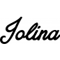 Preview: Jolina - Schriftzug aus Birke-Sperrholz