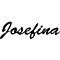Preview: Josefina - Schriftzug aus Birke-Sperrholz