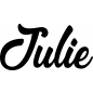 Preview: Julie - Schriftzug aus Birke-Sperrholz