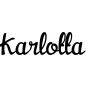 Preview: Karlotta - Schriftzug aus Birke-Sperrholz