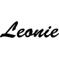 Preview: Leonie - Schriftzug aus Birke-Sperrholz