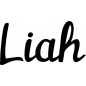 Preview: Liah - Schriftzug aus Birke-Sperrholz