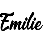 Preview: Emilie - Schriftzug aus Buchenholz