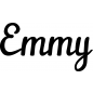 Preview: Emmy - Schriftzug aus Buchenholz