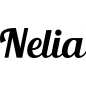 Preview: Nelia - Schriftzug aus Buchenholz