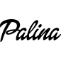 Preview: Palina - Schriftzug aus Buchenholz