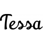 Preview: Tessa - Schriftzug aus Buchenholz