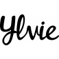Preview: Ylvie - Schriftzug aus Buchenholz