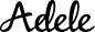 Mobile Preview: Adele - Schriftzug aus Eichenholz