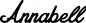 Preview: Annabell - Schriftzug aus Eichenholz
