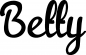 Preview: Betty - Schriftzug aus Eichenholz