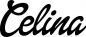 Preview: Celina - Schriftzug aus Eichenholz