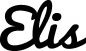 Preview: Elis - Schriftzug aus Eichenholz