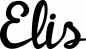 Preview: Elis - Schriftzug aus Eichenholz