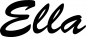 Preview: Ella - Schriftzug aus Eichenholz