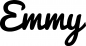 Preview: Emmy - Schriftzug aus Eichenholz